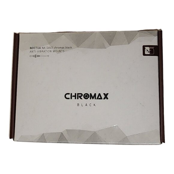 Noctua NA-SAVP1 Chromax Black ANTI-VIBRATION PADS 16x 120mm/140mm - Picture 1 of 9
